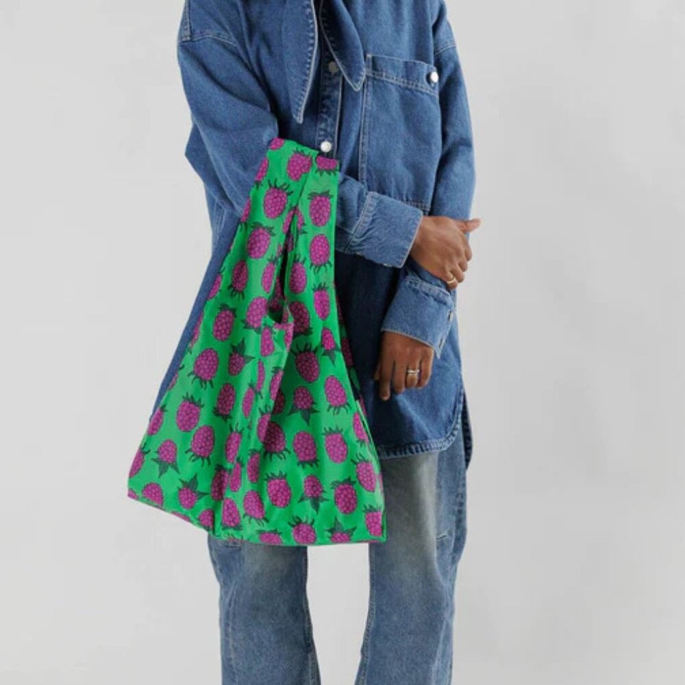 NWT Standard Baggu - Green Raspberry - Picture 5 of 5